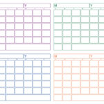 10 Best Blank Printable Calendar Printablee