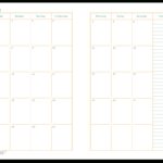 2 Month Calendar Blank Calendar Printable Free