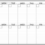 2 Week Calendar Template Free Blank Calendar Template Calendar