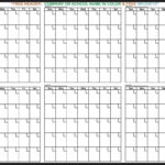 Exceptional 6 Month Calendar Page Free Printable Printable Calendar