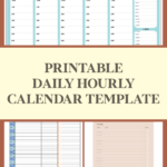 10 Best Printable Daily Hourly Calendar Template Printablee
