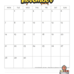 November 2022 school calendar freeprintable Cute Freebies For You