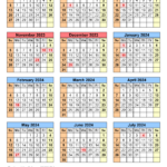School Calendars 2023 2024 Free Printable PDF Templates