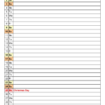 December 2023 Calendar Templates For Word Excel And PDF