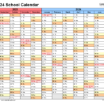 School Calendars 2023 2024 Free Printable PDF Templates